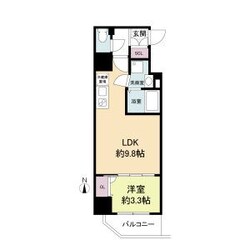 長堀橋駅 徒歩3分 3階の物件間取画像